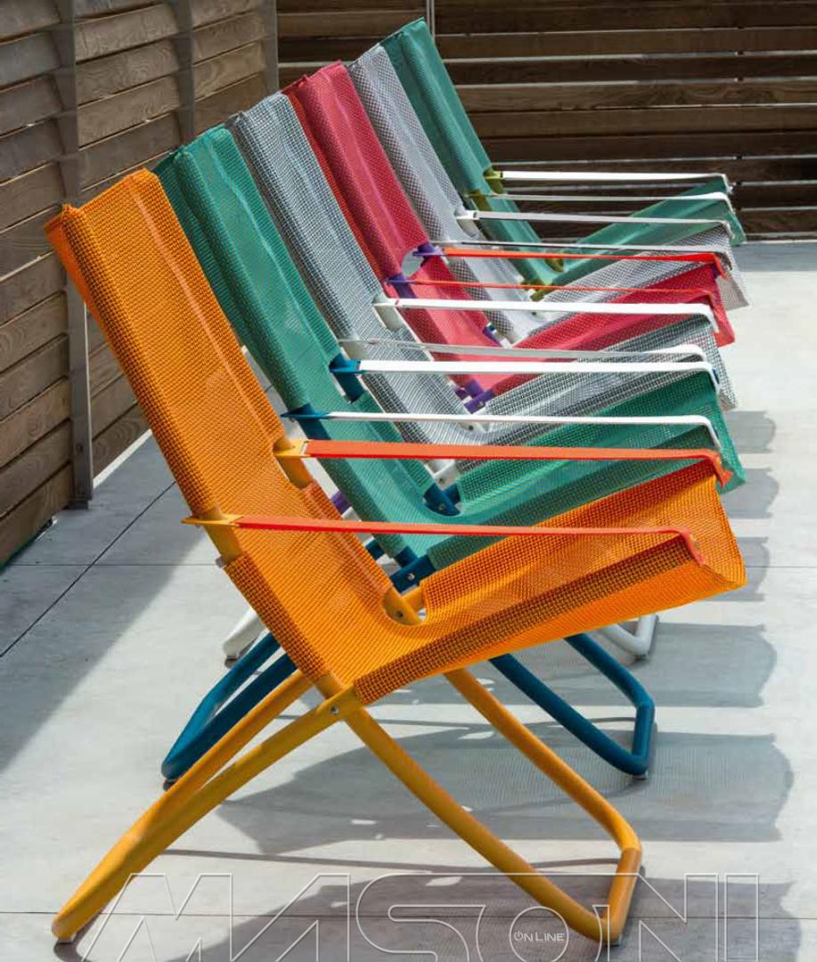 Sdraio Snooze in acciaio verniciato